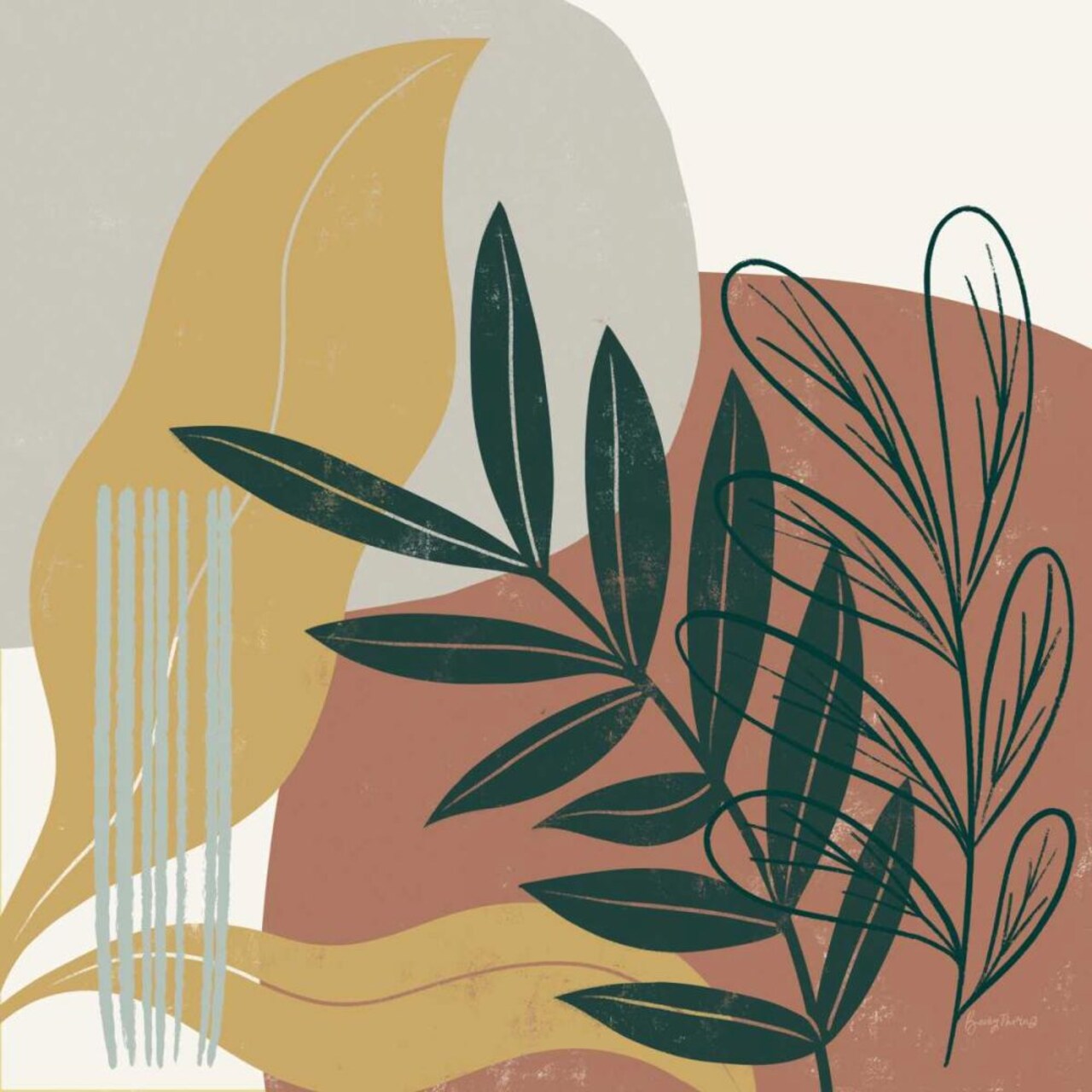 Mid Century Modern II Light by Becky Thorns - Item # VARPDX69582